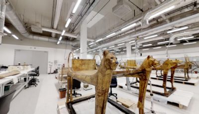 GEM Wooden Artifacts – Restoration Lab, Giza 3D Model